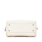 White Louis Vuitton Epi Bowling Montaigne PM Handbag