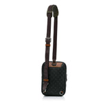 Black Louis Vuitton Monogram Eclipse Amazone Patchwork Sling Bag