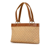 Tan Louis Vuitton Monogram Mini Lin Lucille PM Handbag