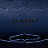 Chanel Classic Double Flap Jumbo Dark Blue Caviar gold