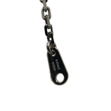 Silver Louis Vuitton Ruthenium DJ Vivienne Pendant Necklace
