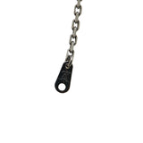 Silver Louis Vuitton Ruthenium DJ Vivienne Pendant Necklace