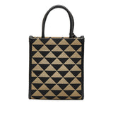 Prada Mini Symbols Triangolo Satchel