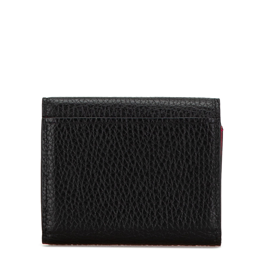 Black Louis Vuitton Taurillon Capucines XS Wallet