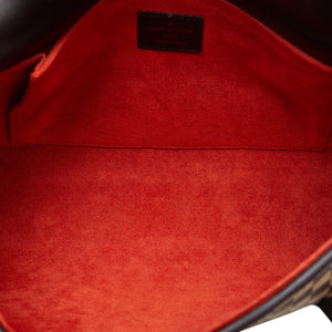 LOUIS VUITTON Damier Sauvage Lionne Handbag