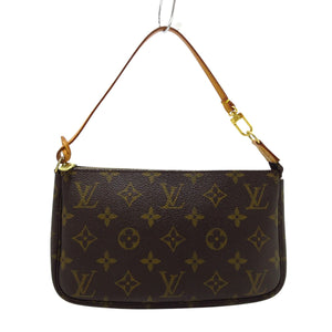 Louis Vuitton Pochette Accessoire  Canvas Clutch Bag