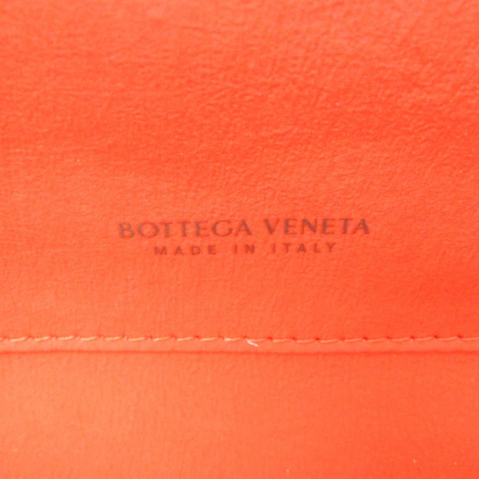 Bottega Veneta Organizer  Leather Clutch Bag