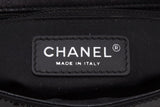 Chanel Black Sequin 2013/14 Single Flap Handbag