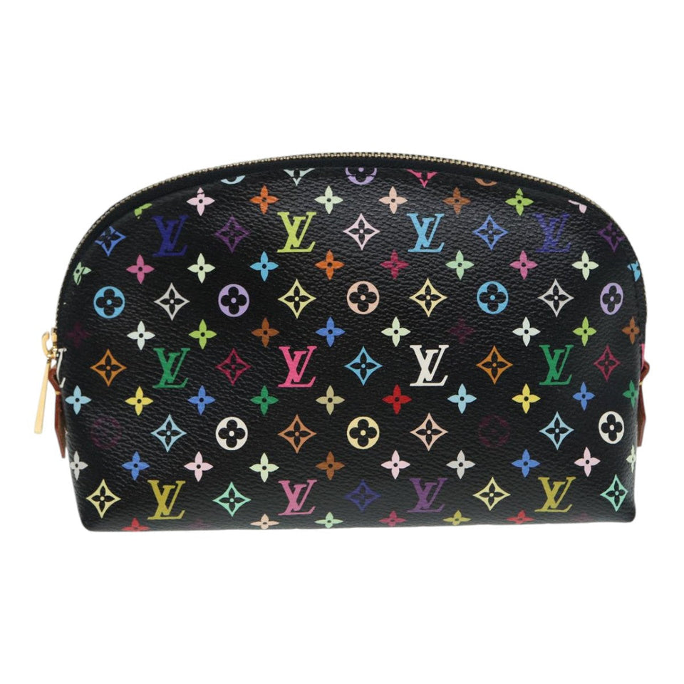 Louis Vuitton Trousse A Maquillage Brush  Canvas Clutch Bag