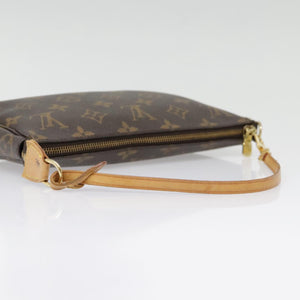 Louis Vuitton Pochette Accessoire  Canvas Clutch Bag
