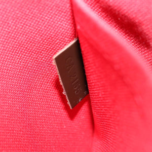 Louis Vuitton Pochette Accessoire  Canvas Clutch Bag