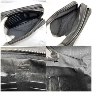Louis Vuitton Pavel  Leather Clutch Bag