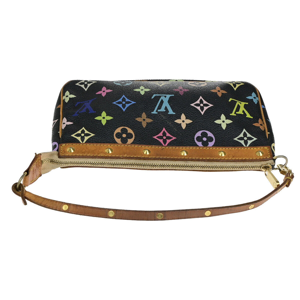Louis Vuitton Pochette Accessoires  Canvas Clutch Bag