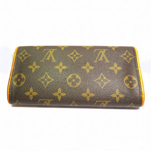 Louis Vuitton Pochette Twin  Canvas Clutch Bag