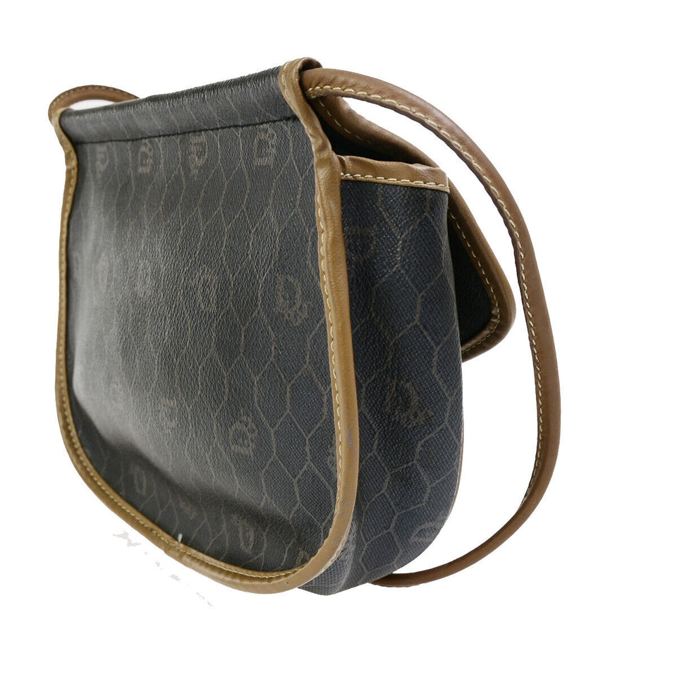 Dior Honeycomb  Canvas Shoulder Bag