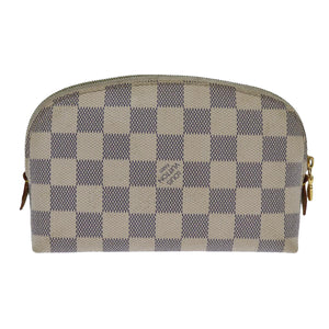 Louis Vuitton Cosmetic Pouch  Canvas Clutch Bag