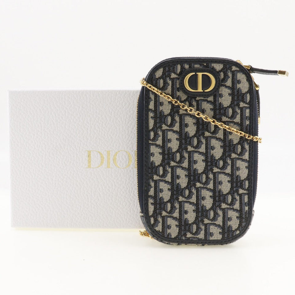 Dior 30 Montaigne  Canvas Shoulder Bag