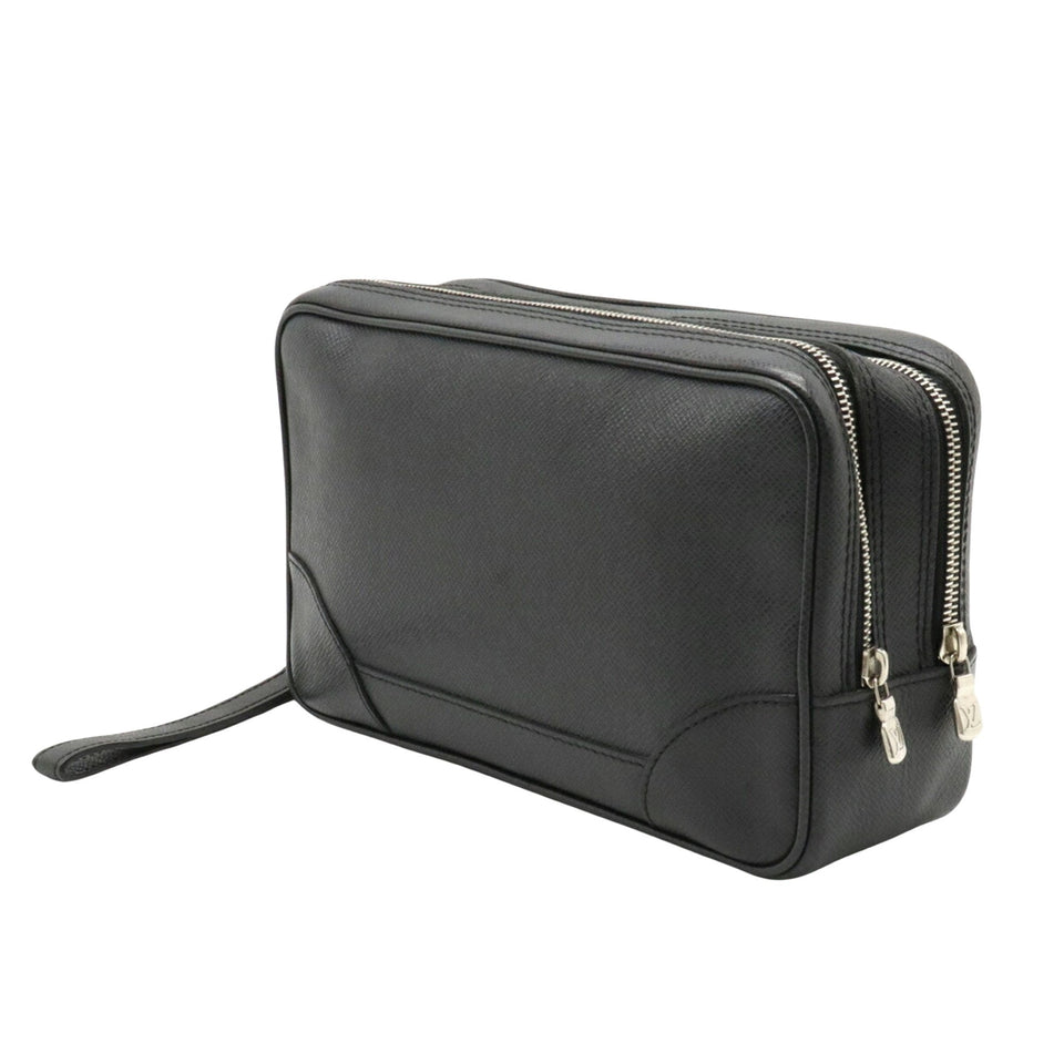 Louis Vuitton Pavel  Leather Clutch Bag