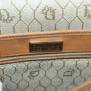 Dior Honeycomb  Canvas Shoulder Bag