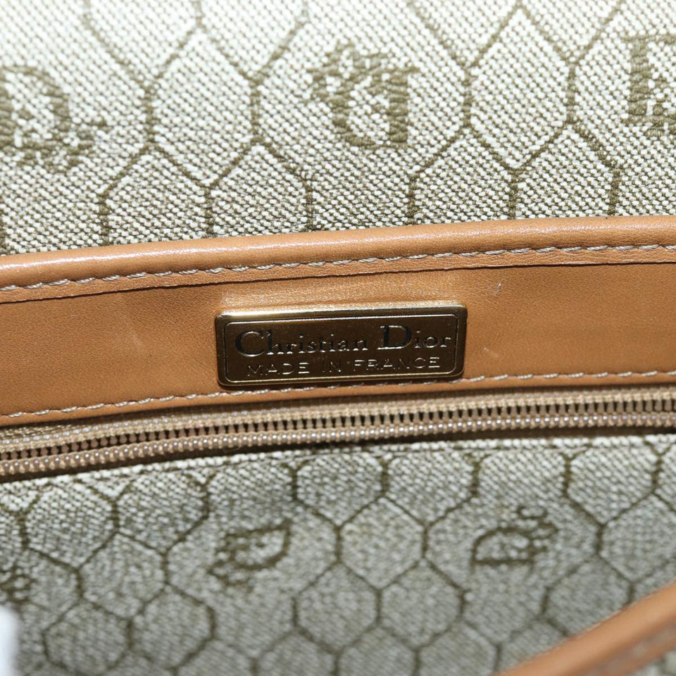 Dior Honeycomb  Canvas Shoulder Bag