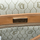 Dior Honeycomb  Canvas Shoulder Bag