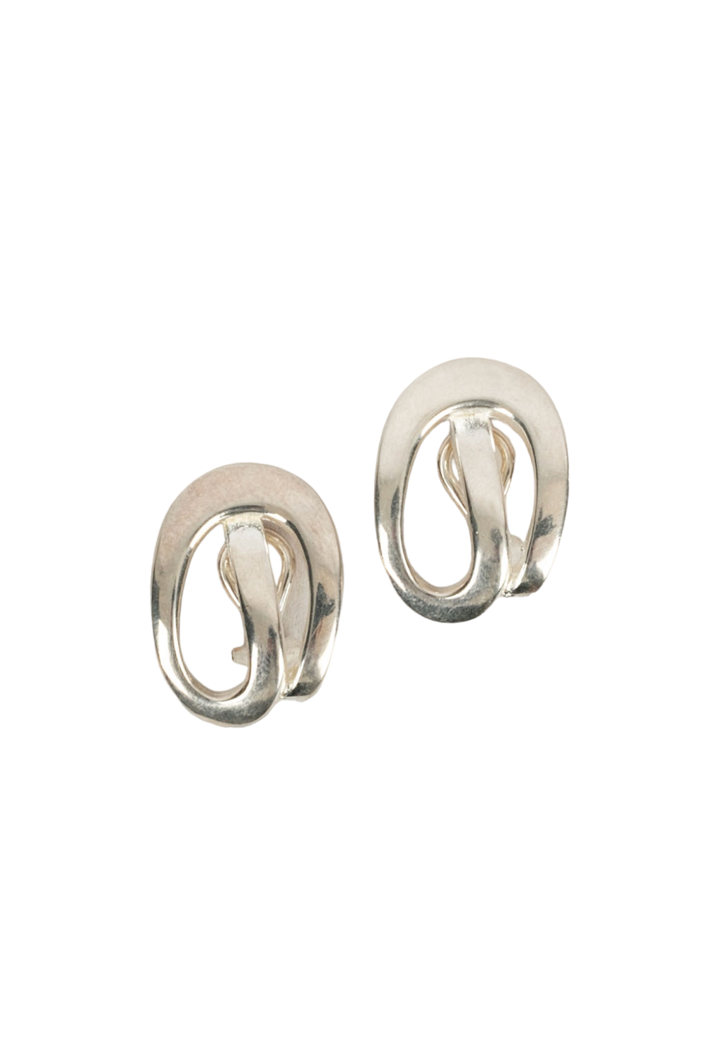 Boucles d'oreilles en argent Chanel