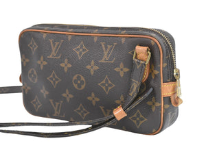 Louis Vuitton Pochette Marly  Canvas Clutch Bag