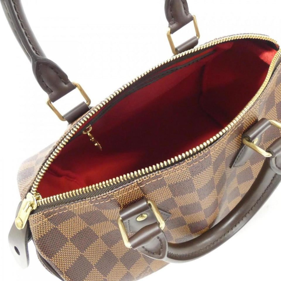 Louis Vuitton Damier Speedy 25cm N41365 Boston Bag