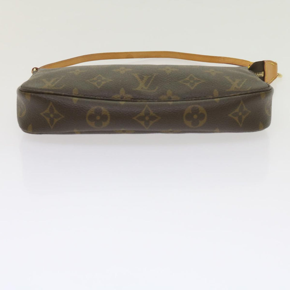 Louis Vuitton Pochette Accessoire  Canvas Clutch Bag