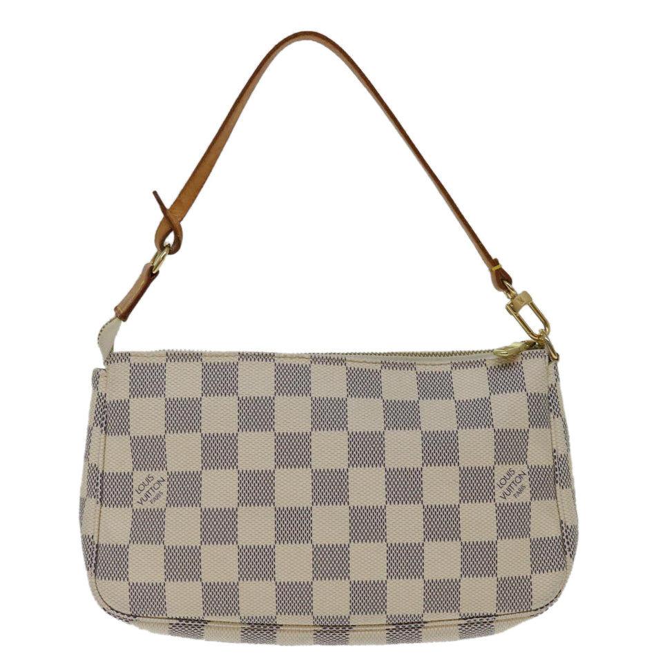 Louis Vuitton Pochette Accessoires  Canvas Clutch Bag
