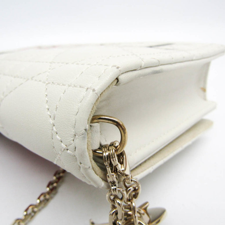 Dior Cannage/Lady  Leather Clutch Bag