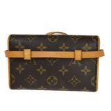 Louis Vuitton Pochette Florentine  Canvas Clutch Bag