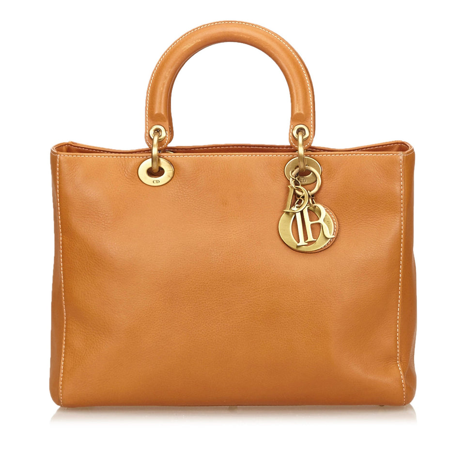 Diorissimo Smooth Lambskin Leather Handbag