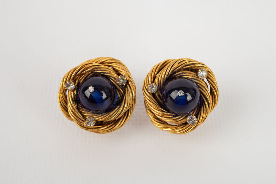 Boucles d'oreilles Chanel époque Coco