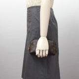 Louis Vuitton Cosmetic Pouch  Canvas Clutch Bag