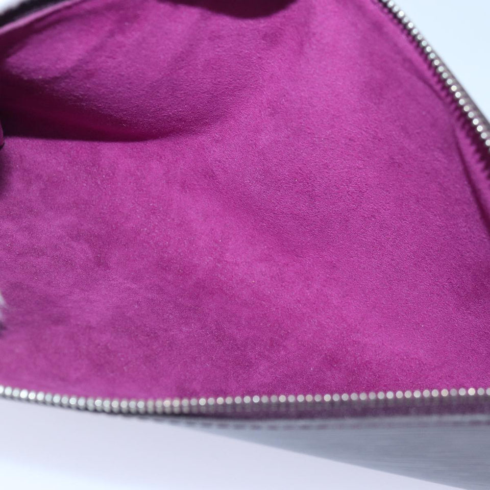Louis Vuitton Pochette Accessoire  Leather Clutch Bag