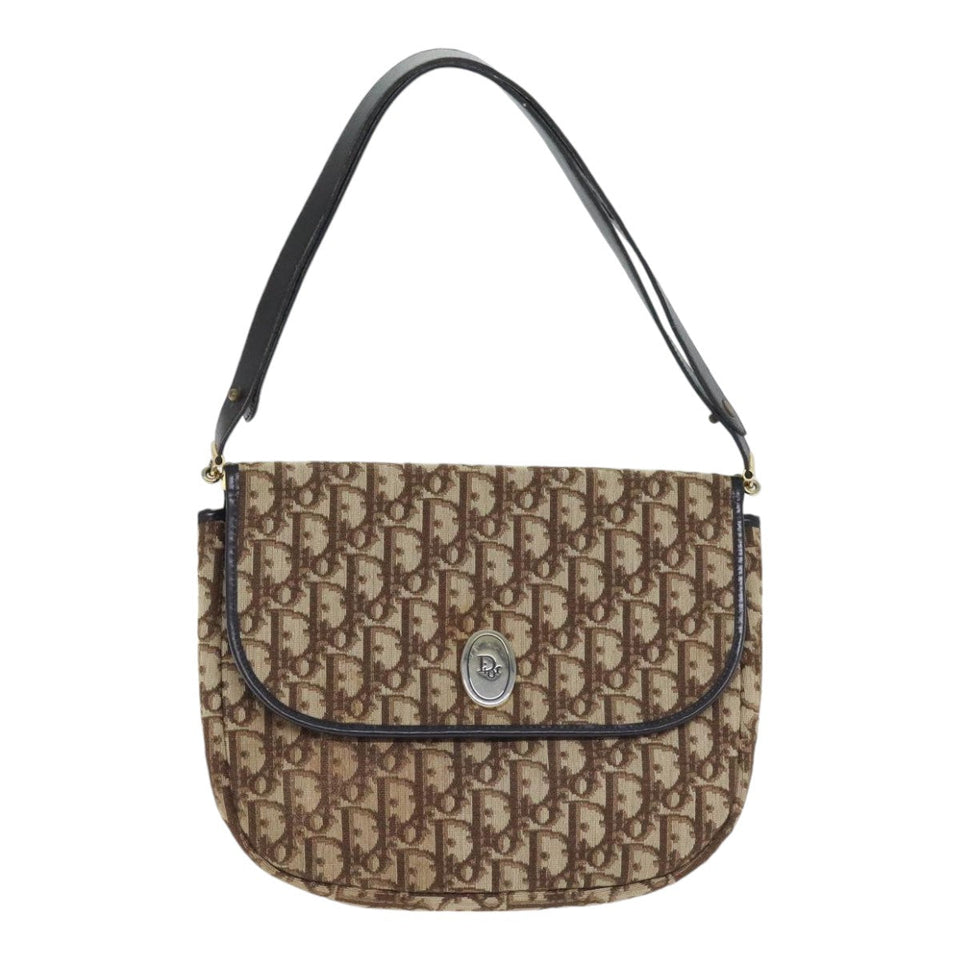 Dior Trotter Canvas Shoulder Bag  Canvas Shoulder Bag