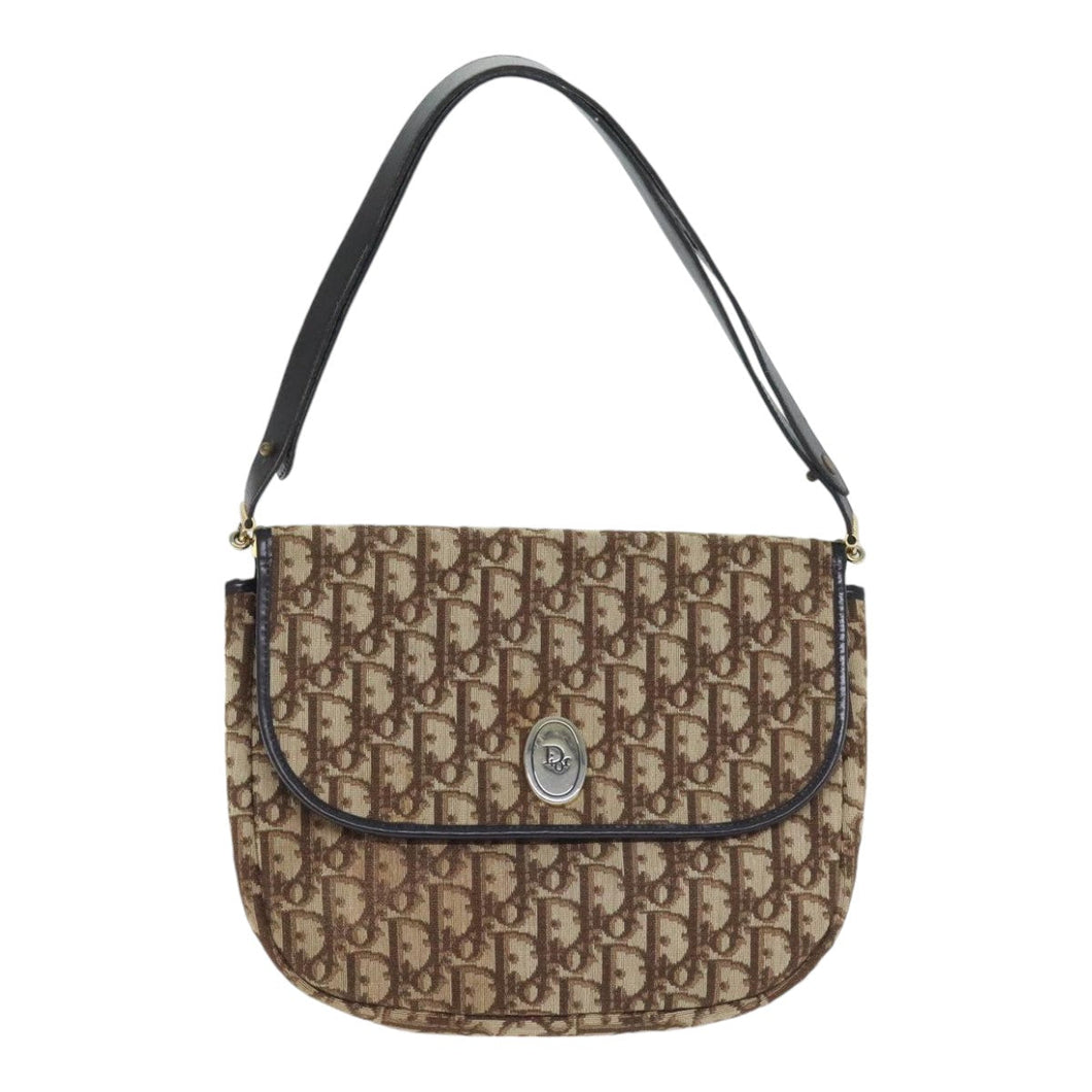 Dior Trotter Canvas Shoulder Bag  Canvas Shoulder Bag