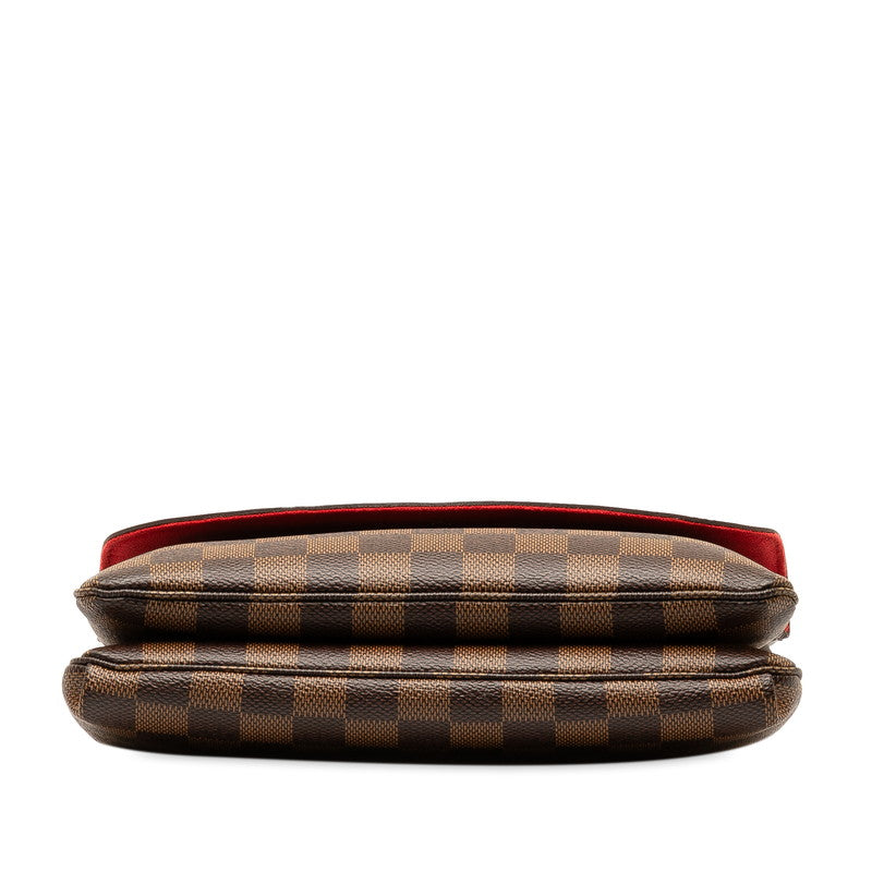 Louis Vuitton Damiet Twice N48259 Eveen Red PVC Leather  Louis Vuitton