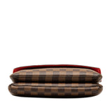 Louis Vuitton Damiet Twice N48259 Eveen Red PVC Leather  Louis Vuitton
