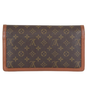 Louis Vuitton Pochette Dame  Canvas Clutch Bag