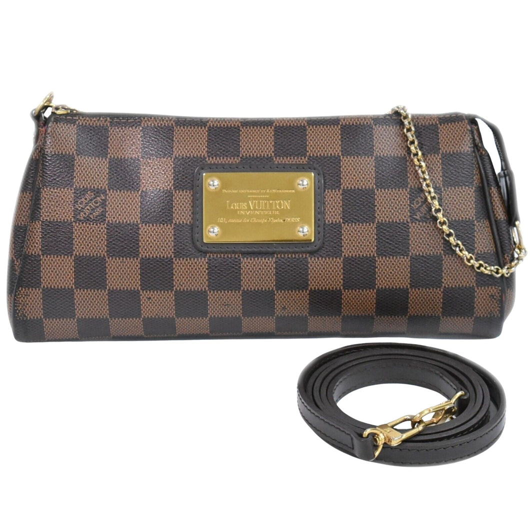 Louis Vuitton Eva  Canvas Clutch Bag