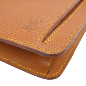 Louis Vuitton Sellier Drangonne  Leather Clutch Bag