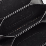 Dior Black Cannage Patent Leather Lady Dior 5 Gusset Card Holder..