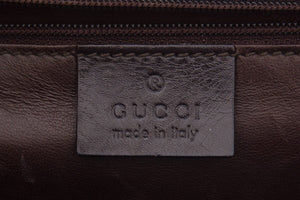 Gucci Brown Crocodile Tom Ford Era Top Handle Handbag