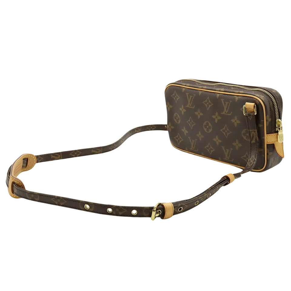 Louis Vuitton Pochette Marly  Canvas Clutch Bag