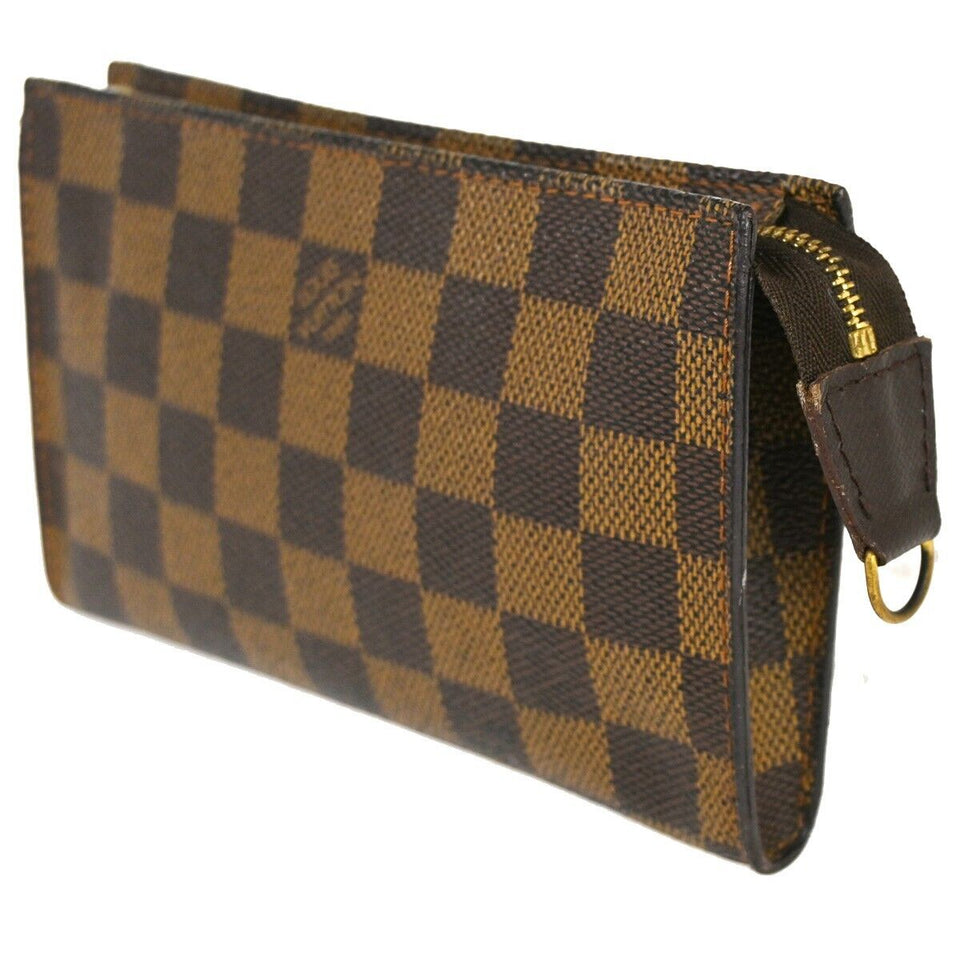 Louis Vuitton Trousse De Toilette  Canvas Clutch Bag