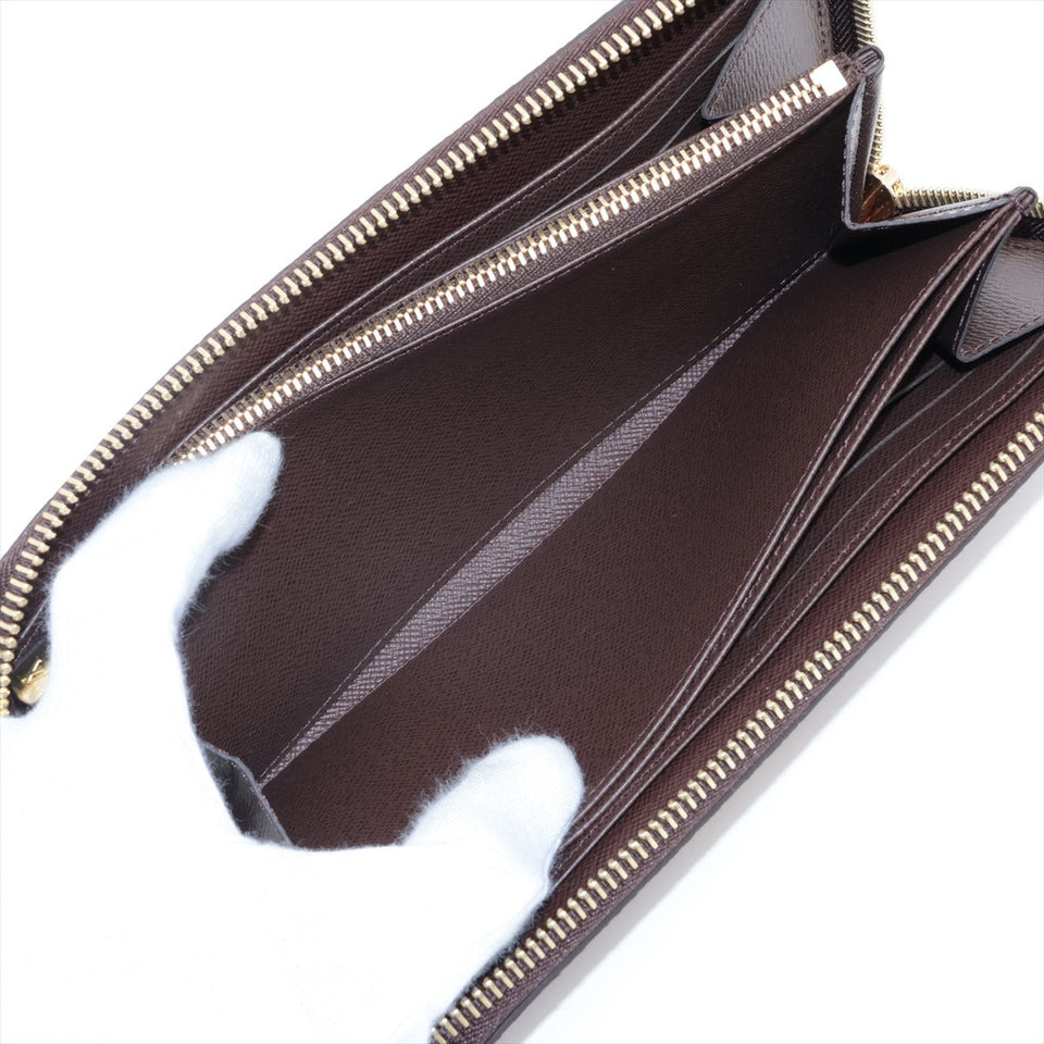 Louis Vuitton Damier Zippy Wallet N41661 Round Zippe Wallet