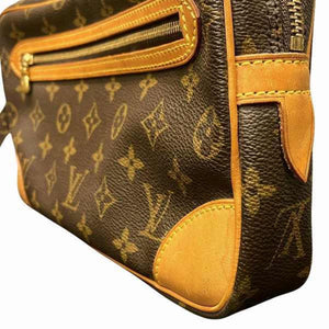 Louis Vuitton Marly Dragonne  Canvas Clutch Bag