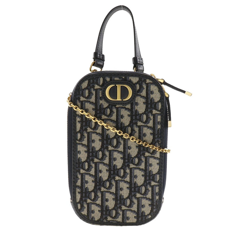 Dior 30 Montaigne  Canvas Shoulder Bag